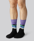 Bambuni 7-pack färgade strumpor för män