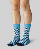 Bambuni 7-pack färgade strumpor för män