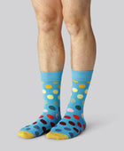 Bambuni 7-pack färgade strumpor för män