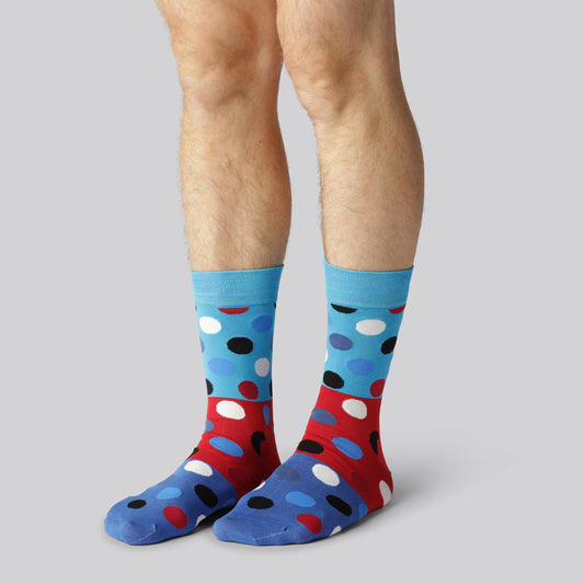 Bambuni 7-pack färgade strumpor för män