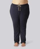 Marinblå joggingbyxor för kvinnor