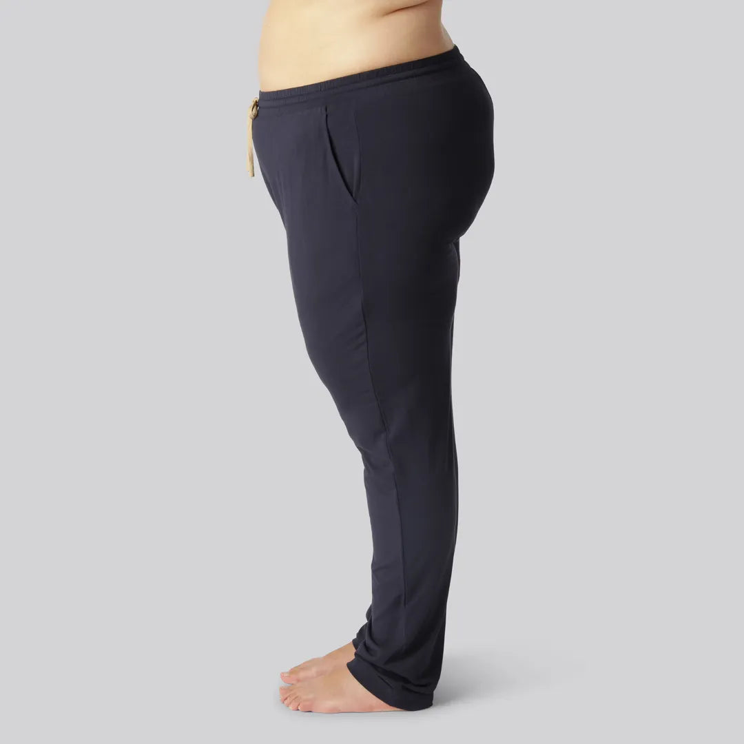 Marinblå joggingbyxor för kvinnor