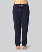 Marinblå joggingbyxor för kvinnor