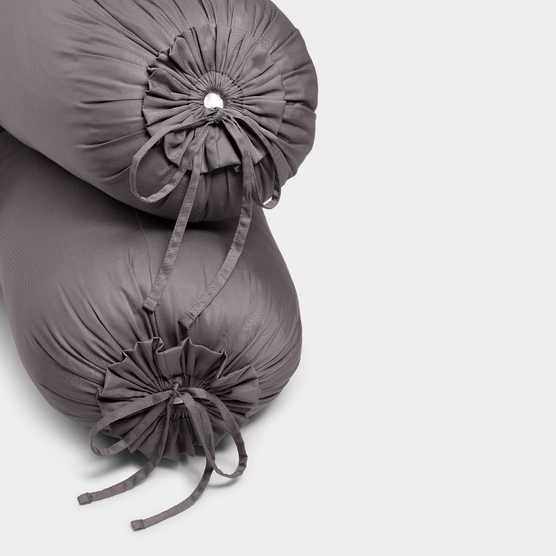 Bambuni graviditetskudde i bambu, antracitgrå
