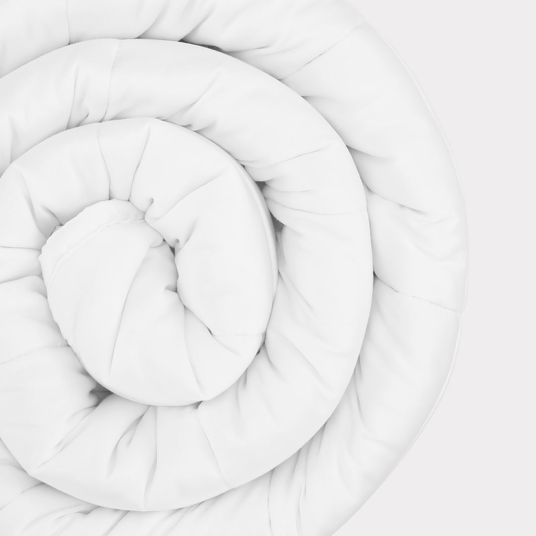 Bambu-täcke i vitt från Bambuni