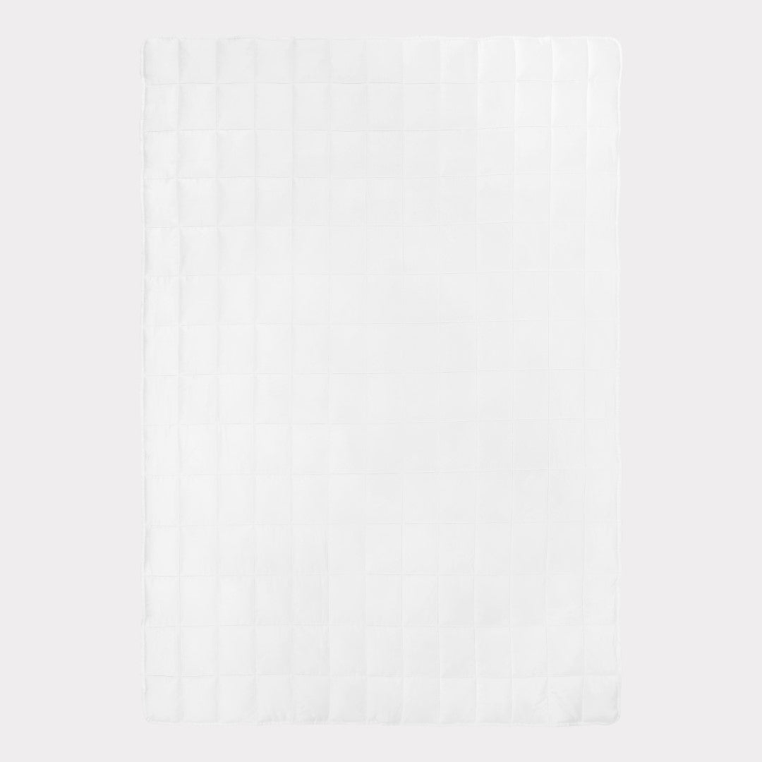 Bambu-täcke i vitt från Bambuni