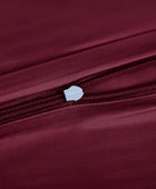 Bambu sängkläder i vinröd från Bambuni