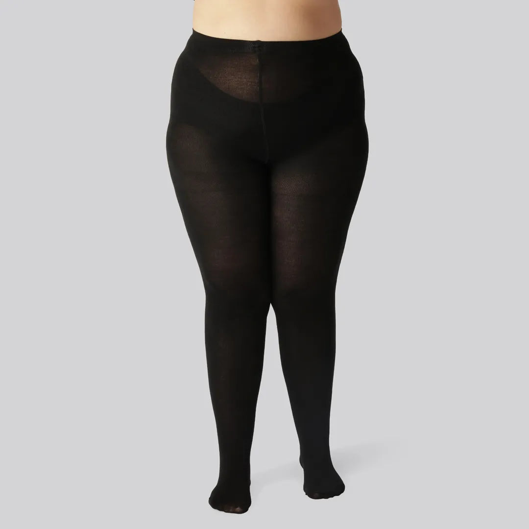 Svarta bambustrumpor för kvinnor