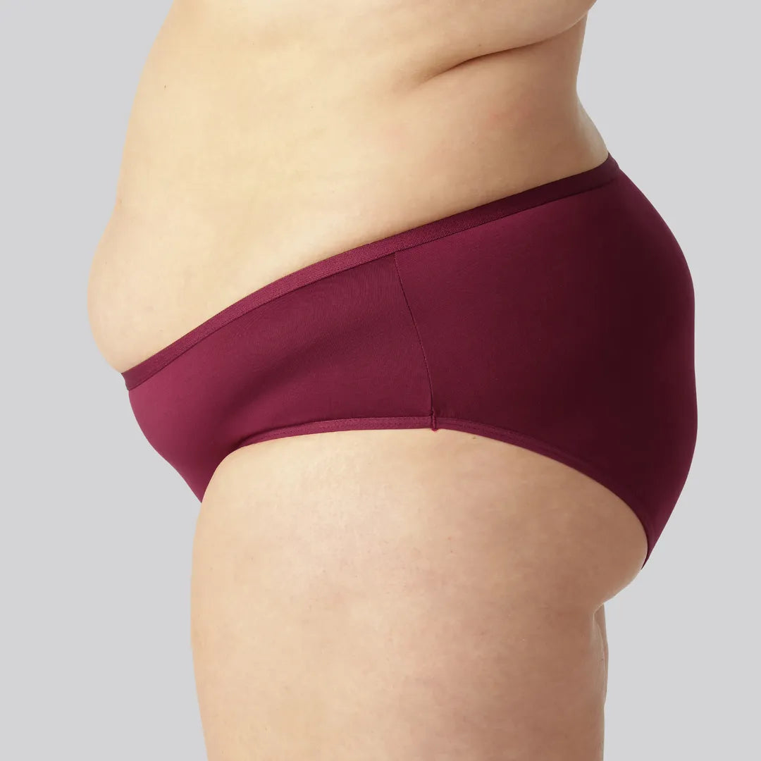 Taitrosor i bambu i vinrött