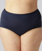 Marinblå maxitrosor i bambu