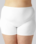 Bambu hotpants i vitt