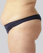 Marinblå bambu-thong