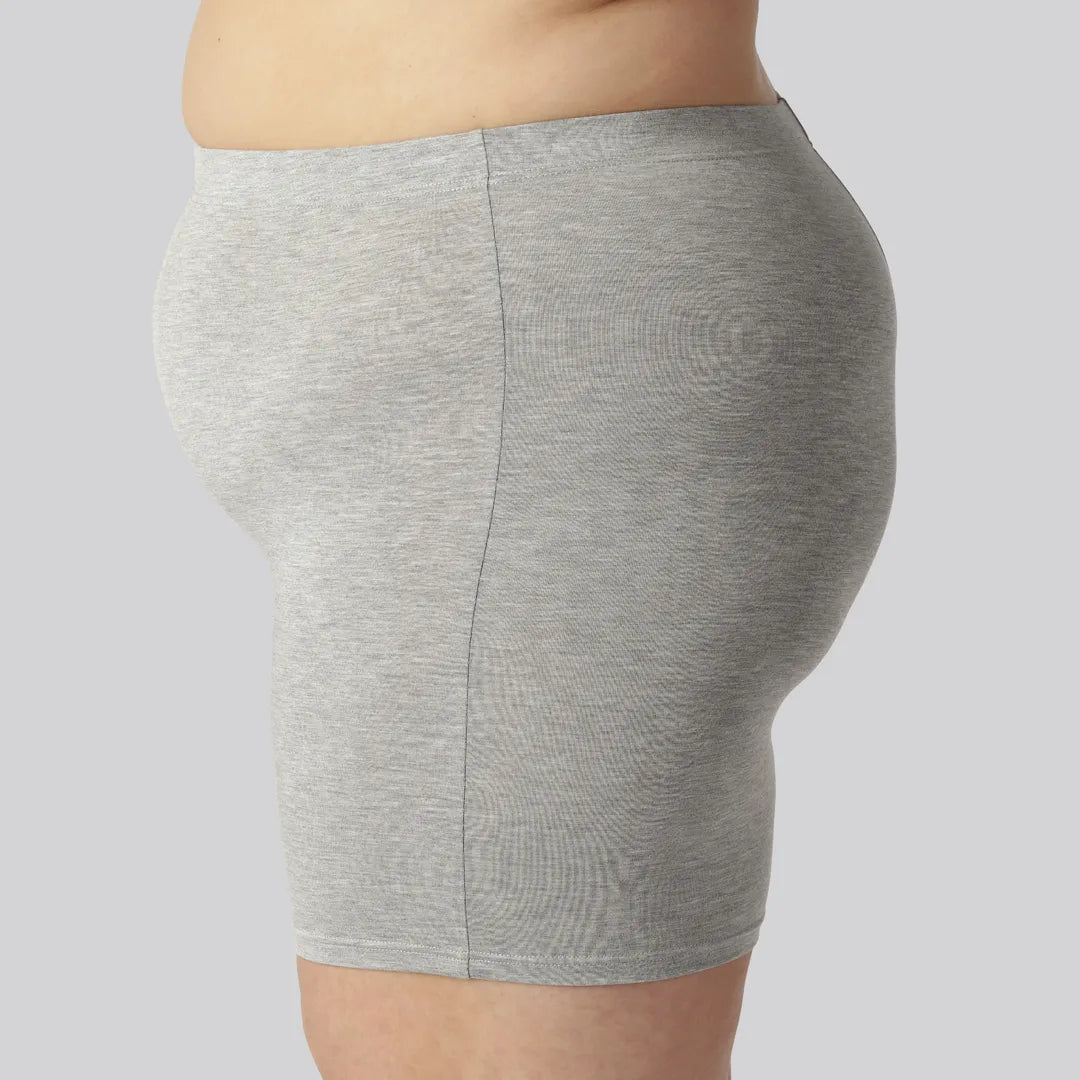 Ljusgrå innershorts i bambu för kvinnor