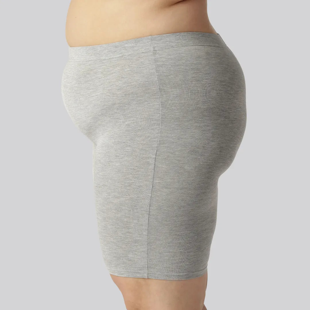 Innershorts i ljusgrått bambu för kvinnor