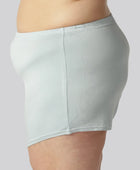 Nattshorts i ljusblått för kvinnor i bambu