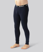 Marinblå långkalsonger i bambu för män