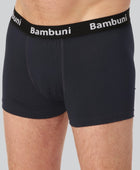 Bambuunderkläder med membran i marinblått för män