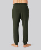 Gröna joggingbyxor i bambu