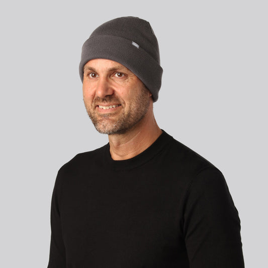 Bambuhatt i antracitgrå