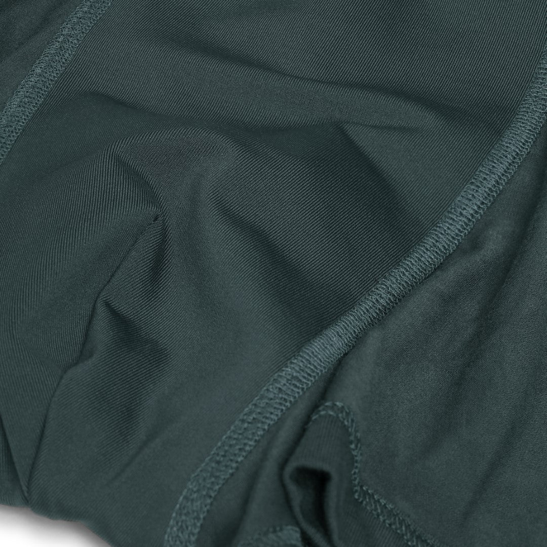 Herrtrosor i bambu med membran i petrolfärg