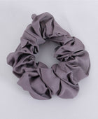 Bambu scrunchie i antracitgrått