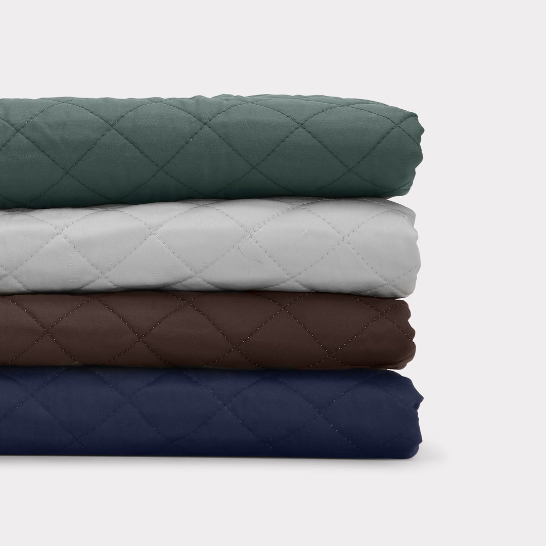 Bambuni bambuöverkast i marinblått/koksgrått