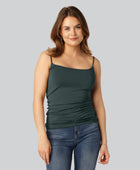 Grön bambutopp med smala band