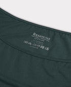 Grön bambutopp med smala band