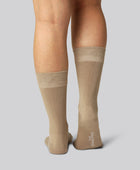 Beige bambusockor för kvinnor