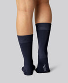 Marinblå bambusockor för kvinnor