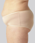 Beige hipstertrosor i bambu