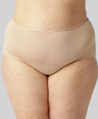 Beige maxitrosor i bambu