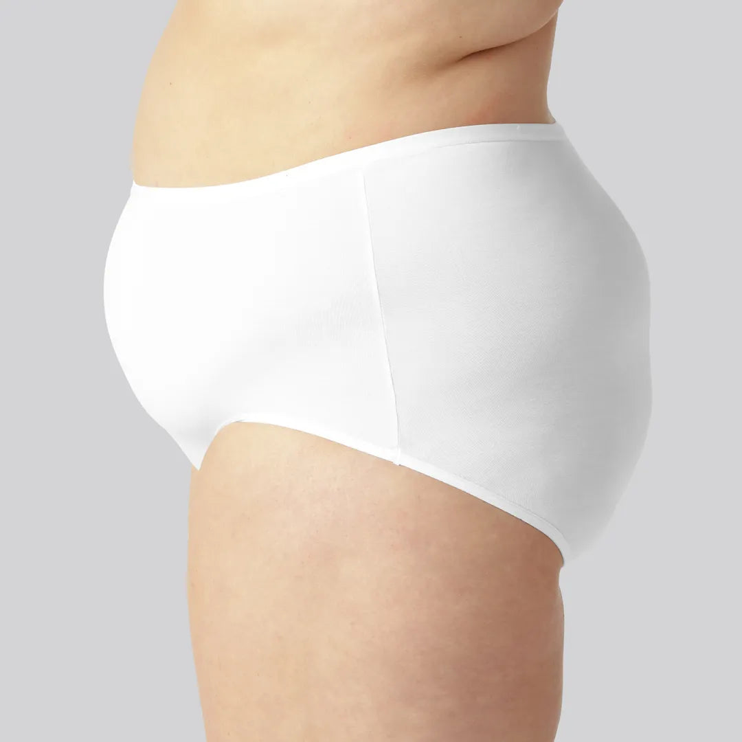 Vita maxitrosor i bambu