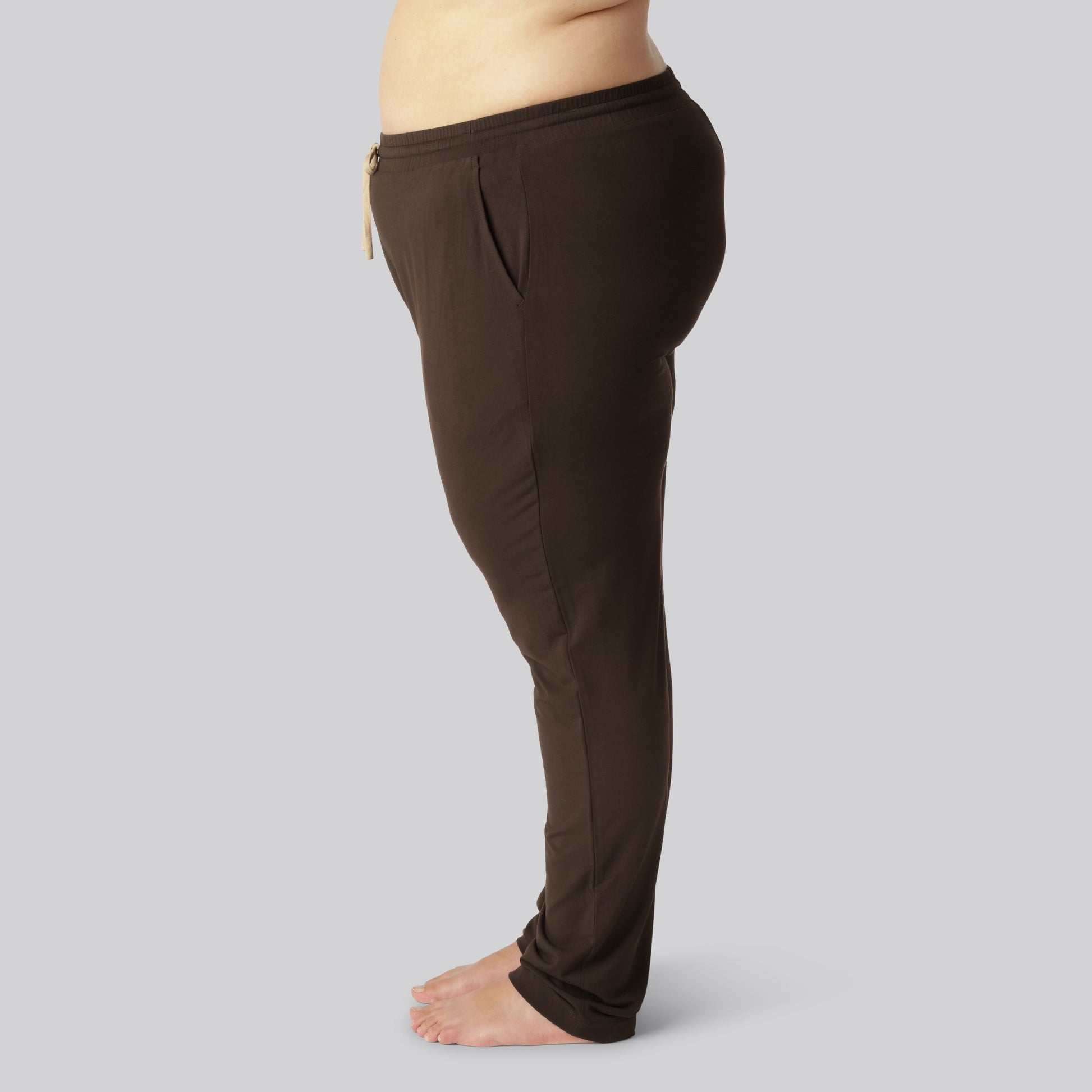 Bambuni – Bruna joggingbyxor i bambu
