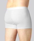 Vita bambukalsonger med vit resår för män