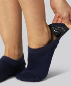 Marinblå bambusockor för kvinnor