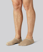 Beige bambusockor för män