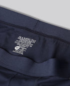 Marinblå bambukalsonger med extra benlängd för män