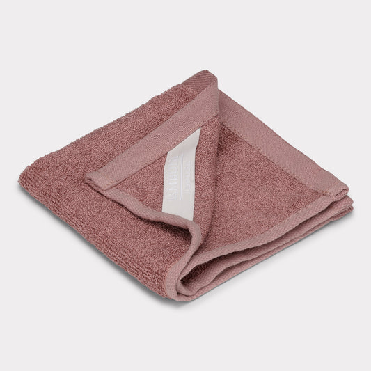 Bambuni tvättlapp i rött 25x25