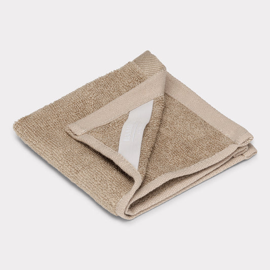 Bambuni tvättlapp i sand 25x25